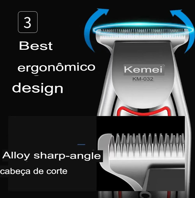 Kemei Máquina de Corte de Cabelo  KM-032